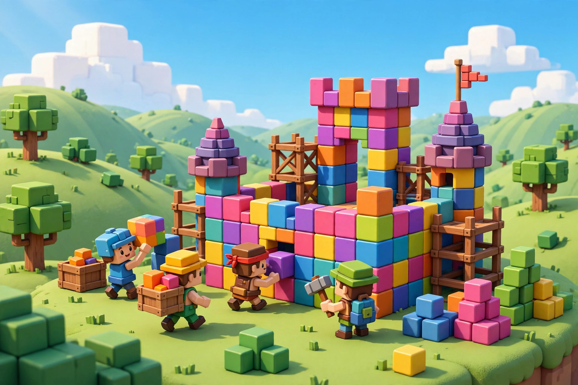 Block-building games beginner guide